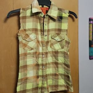 Butter Super Soft sleeveless Flannel  size XS